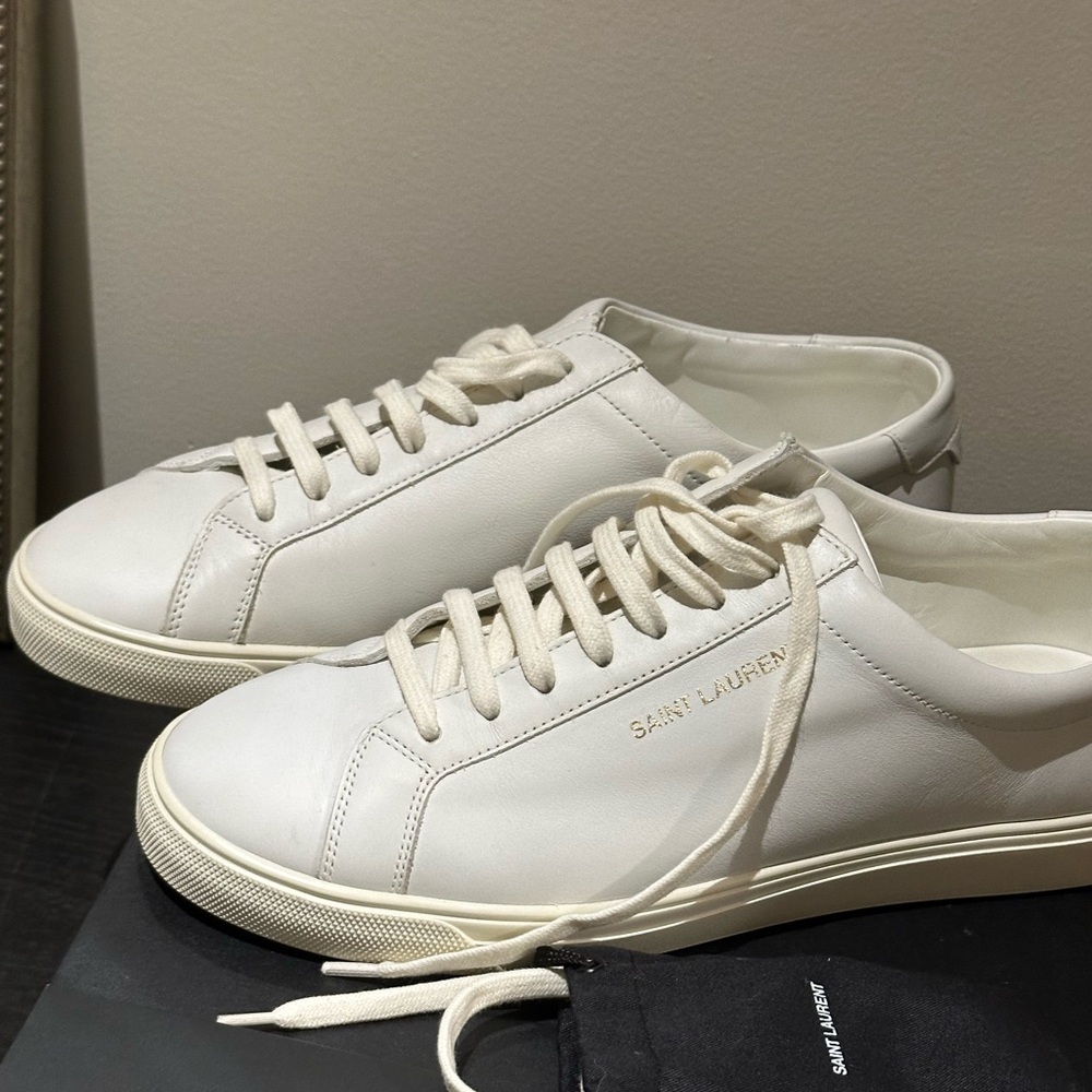 Sale ✔️Saint Laurent white women Sneakers